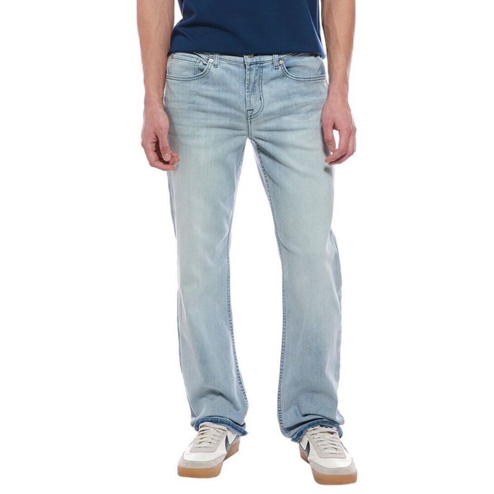 7 For All Mankind Mens Austyn Edmonds Relaxed Fit Straight Jean